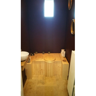 Bespoke dry toilets by Lécopot