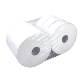 Set mit 6 Öko-Label Rollen Toilettenpapier JUMBO