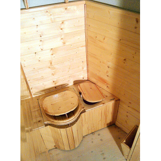 Maßgeschneiderte Komposttoilette - Lécopot
