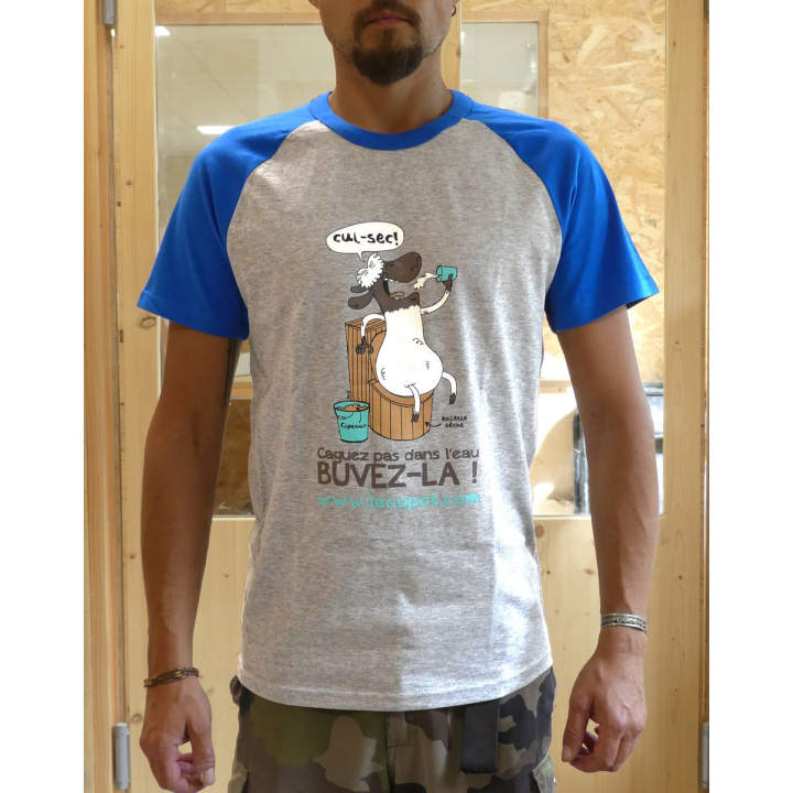 T-Shirt Toilette sèche Lécopot Coton Biologique