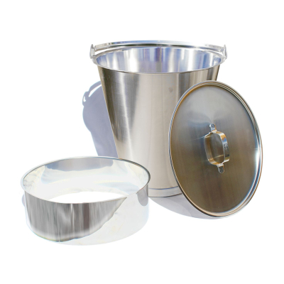 Kit inox auto-constructeur toilette sèche LECOPOT