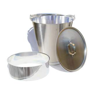 Stainless steel compost toilet components kit for self-build