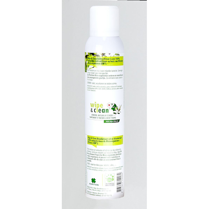 Ambientador Natural Albahaca Wipe & Clean EM