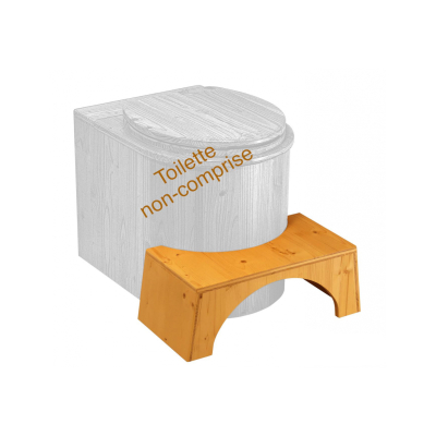Tabouret rehausseur physiologique pour toilette LECOPOT