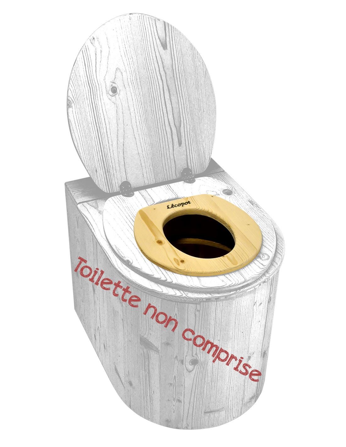 Réducteur de toilette - Toilette sèche bébé LECOPOT