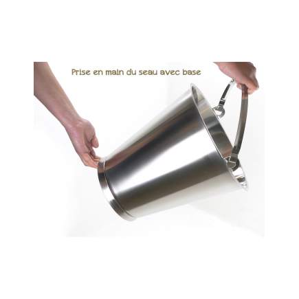 Ensemble complet fabriquer sa toilette sèche avec seau inox