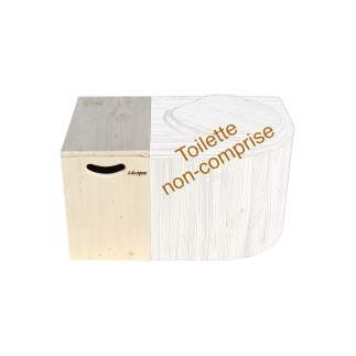 Holzbox für Sägespäne  mit Deckel von Lécopot