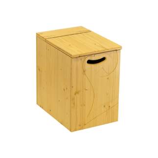 Sawdust Container with cover for compost toilet - Lécopot