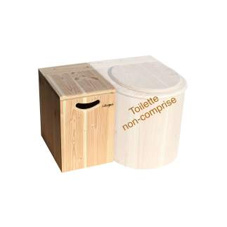 Sawdust Container with cover for compost toilet - Lécopot