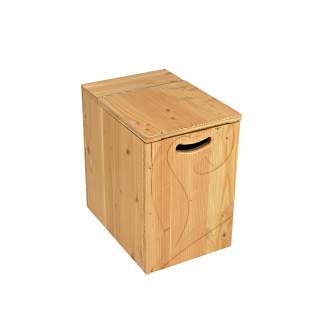 Sawdust Container with cover for compost toilet - Lécopot