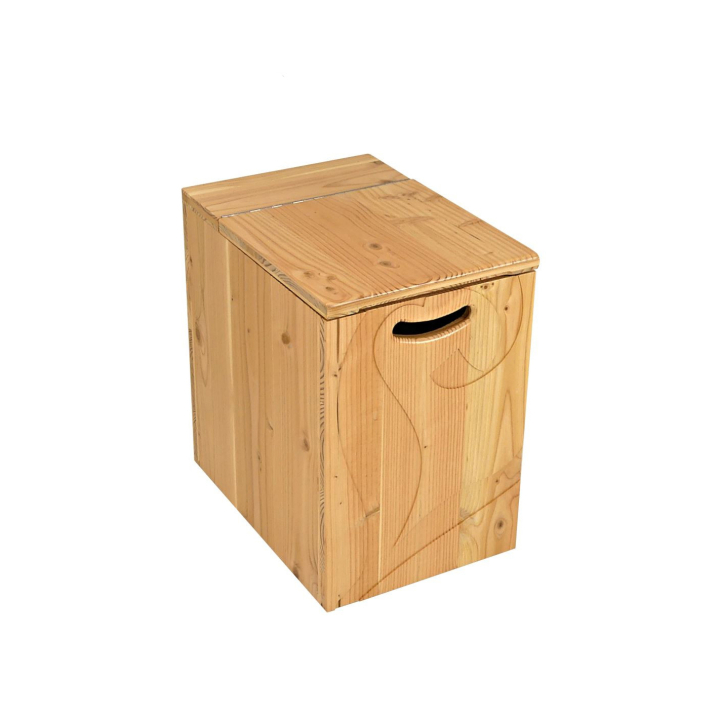 Bac à copeaux avec couvercle LECOPOT