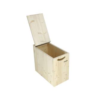 Sawdust Container with cover for compost toilet - Lécopot