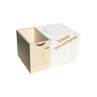 Holzbox für Sägespäne  von Lécopot