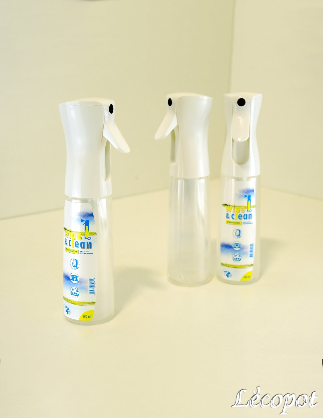 Brumisateur rechargeable 300 ml Wipe & Clean