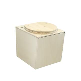 Toilette Sèche pour Enfant en Bois d'Épicéa Mini Colombus 25 x 27 cm -  Lécopot