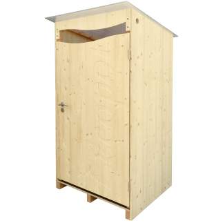 La Ventarèl – Spruce outdoor cabin for compost toilet - Lécopot