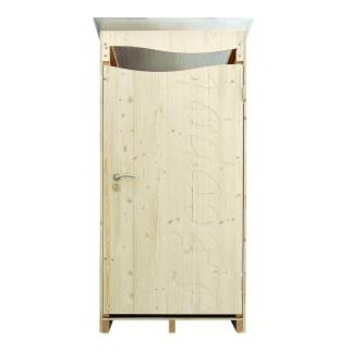 La Ventarèl – Spruce outdoor cabin for dry toilet