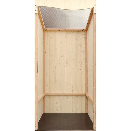 La Ventarèl - Cabine extérieure -Lécopot