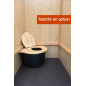 La Ventarèl – Spruce outdoor cabin for dry toilet