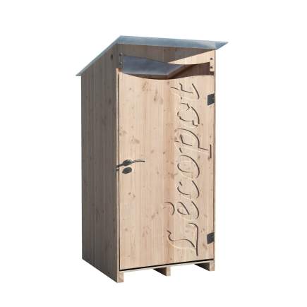 La Ventarèl – Douglas outdoor cabin for compost toilet - Lécopot