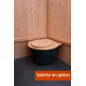 La Ventarèl – Douglas outdoor cabin for dry toilet