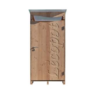 La Ventarèl – Douglas outdoor cabin for compost toilet - Lécopot