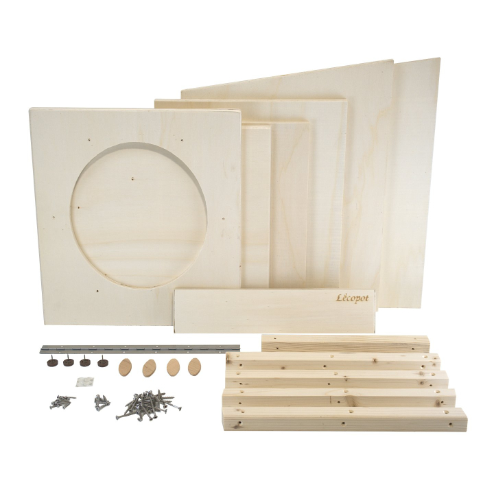 Caja de inodoro seco Magaïveur - autoconstrucción