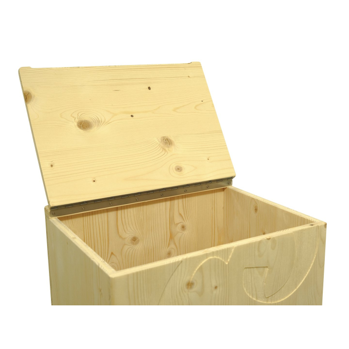 Cajón para virutas con tapa baño seco - Sanitarios secos y composteros