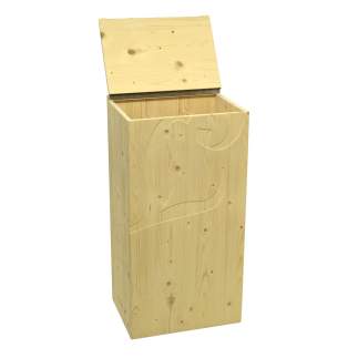 Sawdust Container with cover for compost toilet - Lécopot