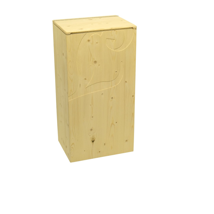 Sawdust Container with cover for compost toilet - Lécopot