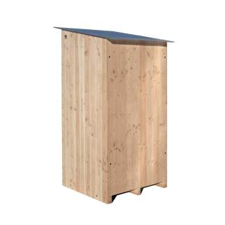 La Ventarèl – Douglas outdoor cabin for compost toilet - Lécopot