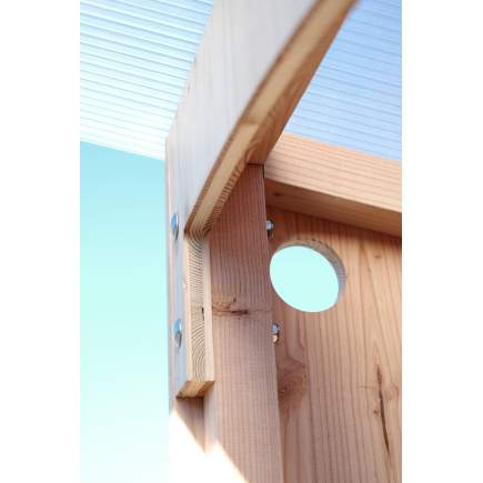 La Ventarèl Douglas équipée - Cabine et toilette sèche - Lécopot