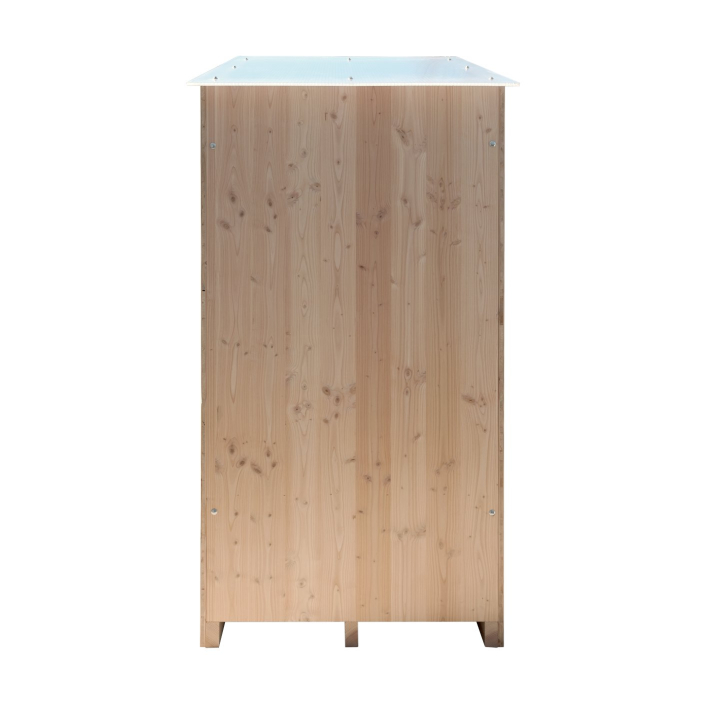 La Ventarèl – Douglas outdoor cabin for compost toilet - Lécopot