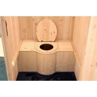 La Ventarèl – Spruce outdoor cabin for compost toilet - Lécopot