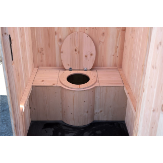 La Ventarèl Douglas équipée - Cabine et toilette sèche  - LECOPOT