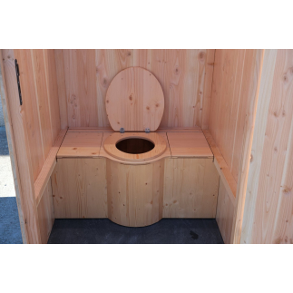 La Ventarèl Douglas équipée - Cabine et toilette sèche  - LECOPOT