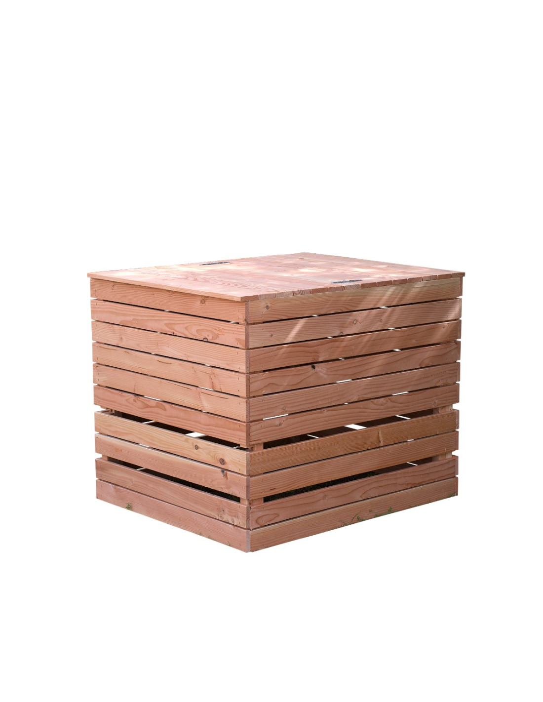 Composteur en bois de jardin 200L
