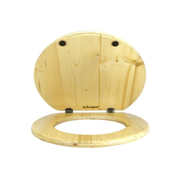 Asiento y tapa para baño seco