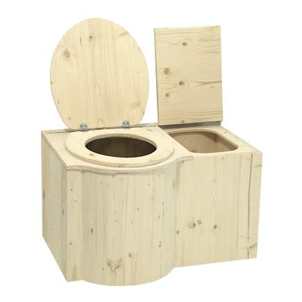 Le Papillon - Toilette sèche gauche brut -Lécopot