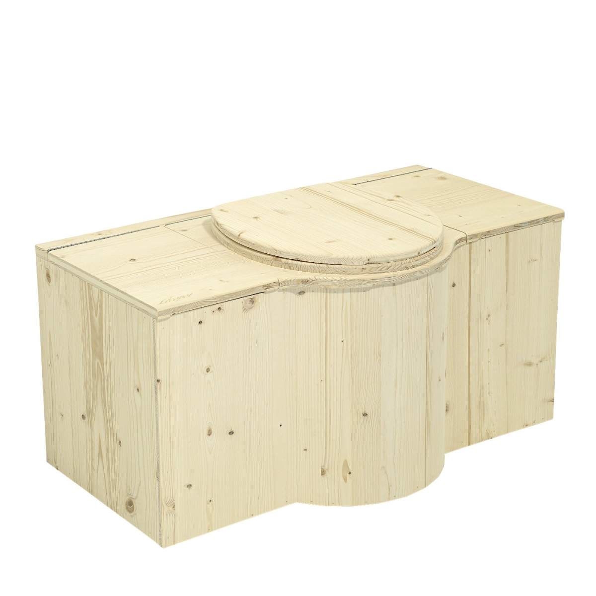 Litière pour Toilettes Sèches Copeaux Bois / Chanvre - 300 L - Lécopot