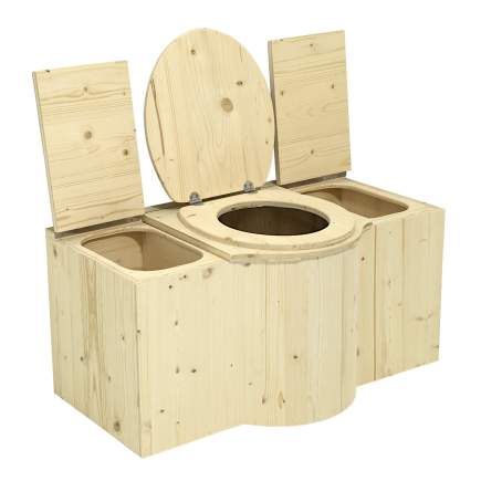 Le Parpalhou - Toilette sèche double bacs - Lécopot
