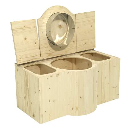 Le Parpalhou - Toilette sèche double bacs - Lécopot