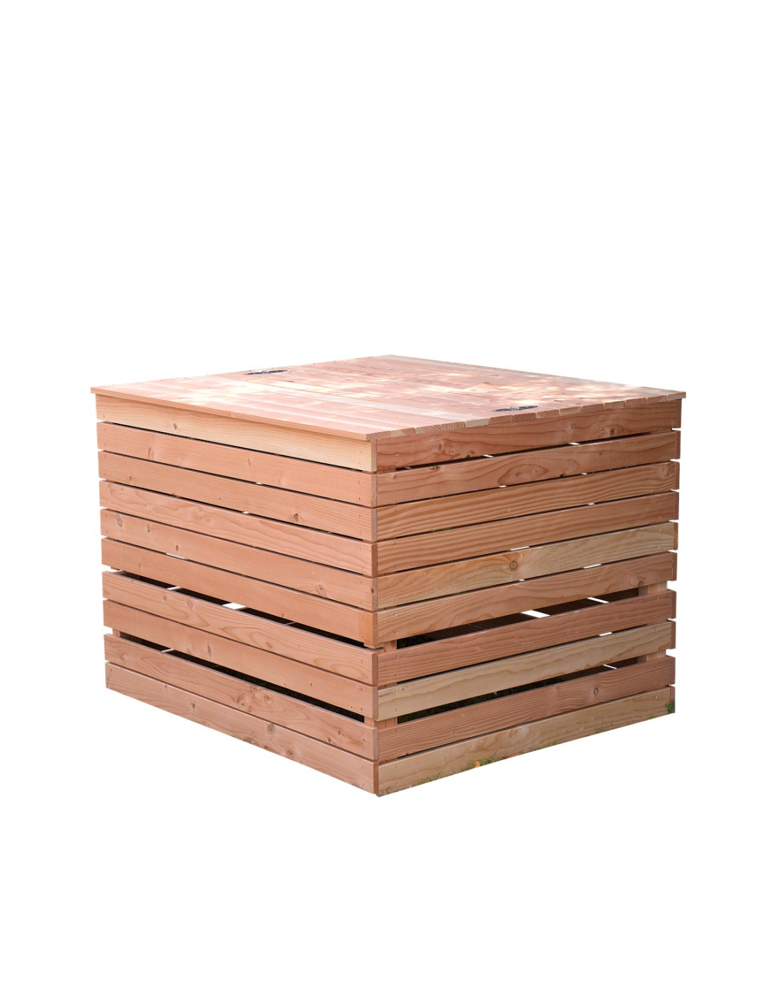 Boite en bois. Naturel (ensemble de trois boîtes) De qualité très robuste.  - (convient