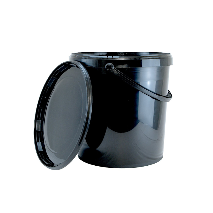 21L food grade plastic bucket for dry toilet