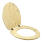 Toilet seat and lid set