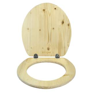 Dry toilet seat and lid set