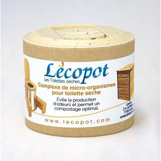 Efficient micro-organisms for compost toilets - Lécopot