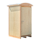 LécoBox – Outdoor compost toilet cabin