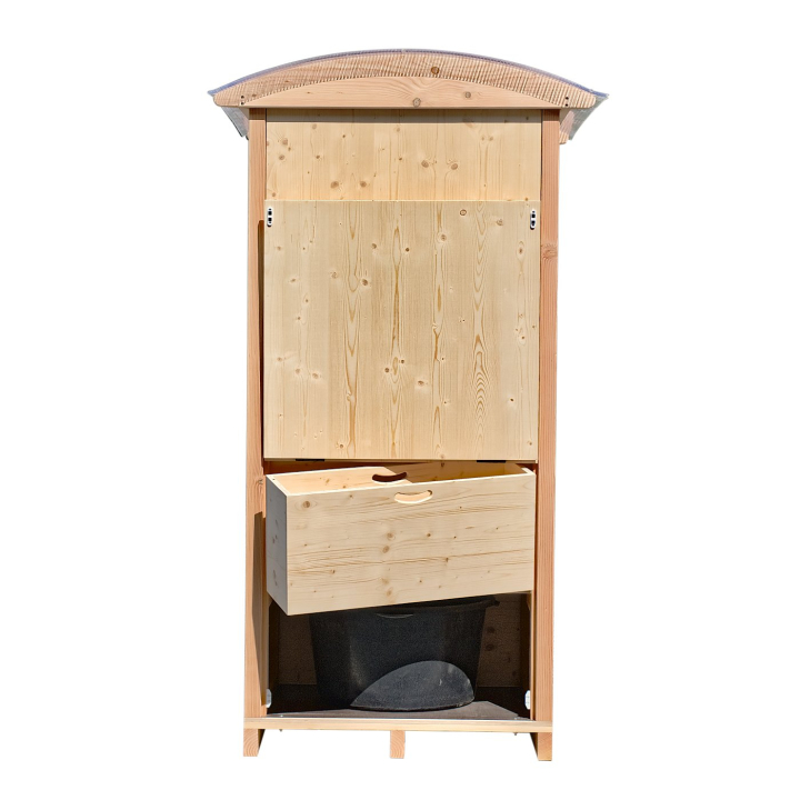 LécoBox – Outdoor dry toilet cabin by Lécopot