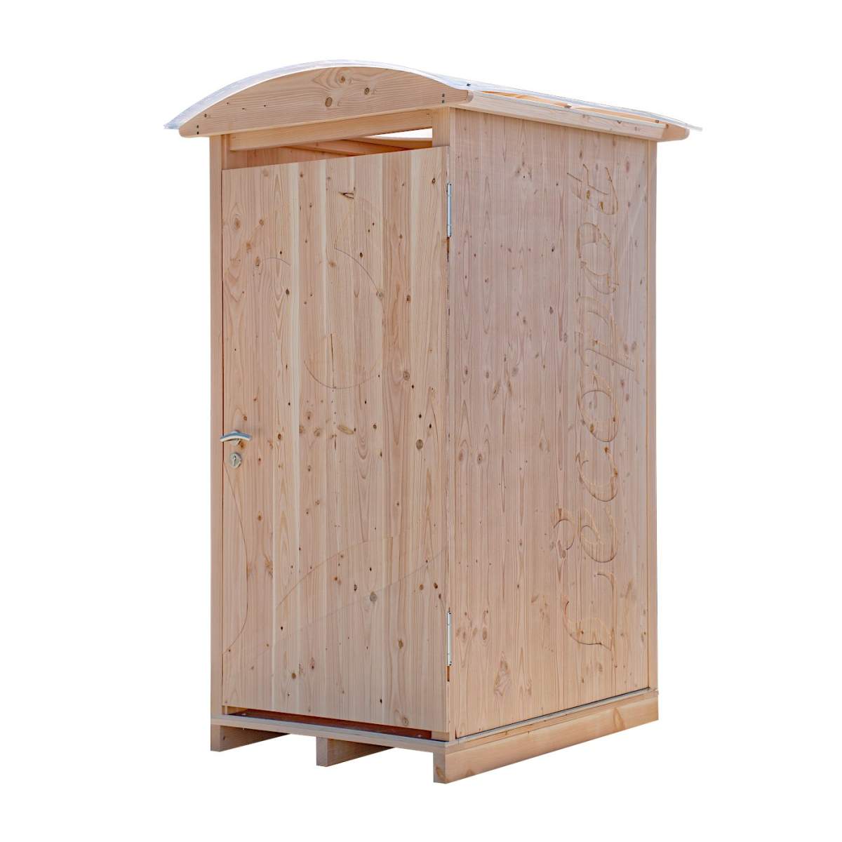 LécoBox – Outdoor compost toilet cabin